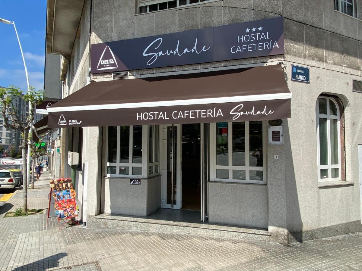 Saudade Hostal Cafeteria La Corogne Extérieur photo