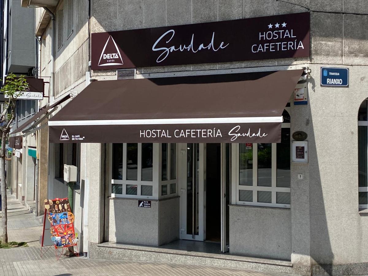Saudade Hostal Cafeteria La Corogne Extérieur photo