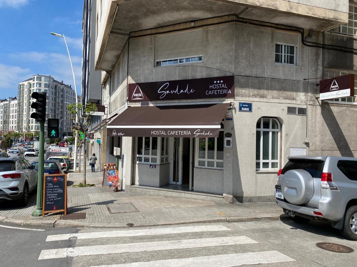 Saudade Hostal Cafeteria La Corogne Extérieur photo